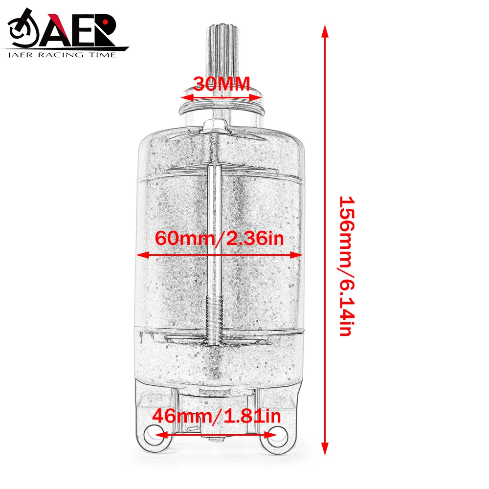Электрический стартер двигателя для Honda CBR250 CBR250RR CBR 250 RR 2017/2019 31200-K64-N01