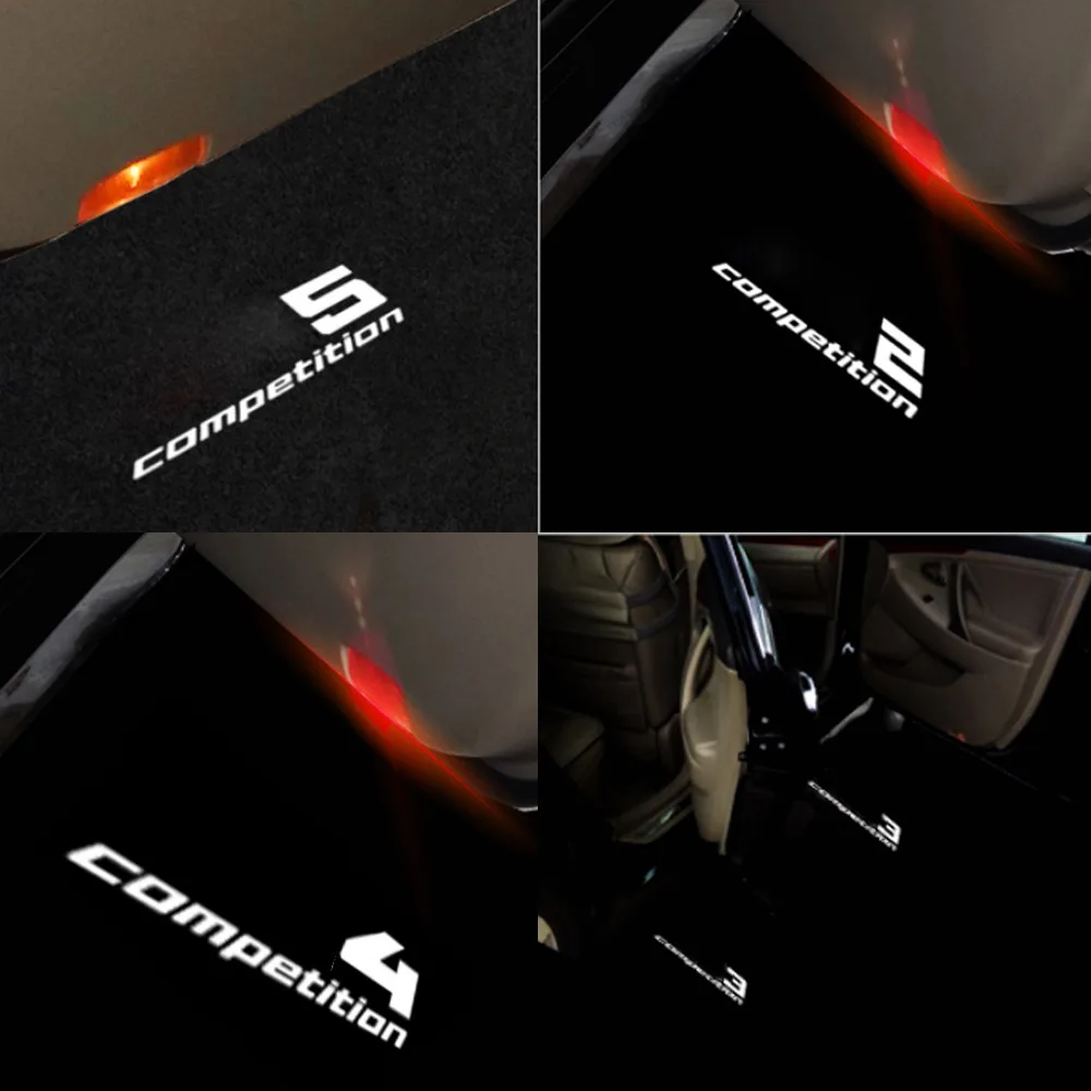 

2 шт. M2/3/4/5/6 конкурентоспособный логотип освещения для BMW M2 M3 M4 M5 M6 G83 F87 F80 F36 BMW автомобисветильник свет BMW конкурентоспособный приветсветильни...