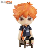 in stock original good smile volleyball junior swacchao hinata syouyou q version cartoon anime action figures dolls gift for kid