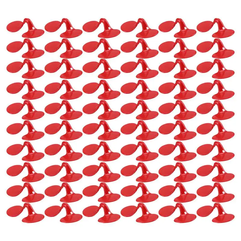 

60pcs/set Chicken Eye Glasses Anti-Pecking Pinless Chicken Supplies With Bolt Durable Hen Rooster Pinless Tool With Bolt