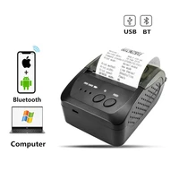zj5809 pos cash register payment bill portable wireless bluetooth mobile app 58mm mini thermal receipt printer for android ios