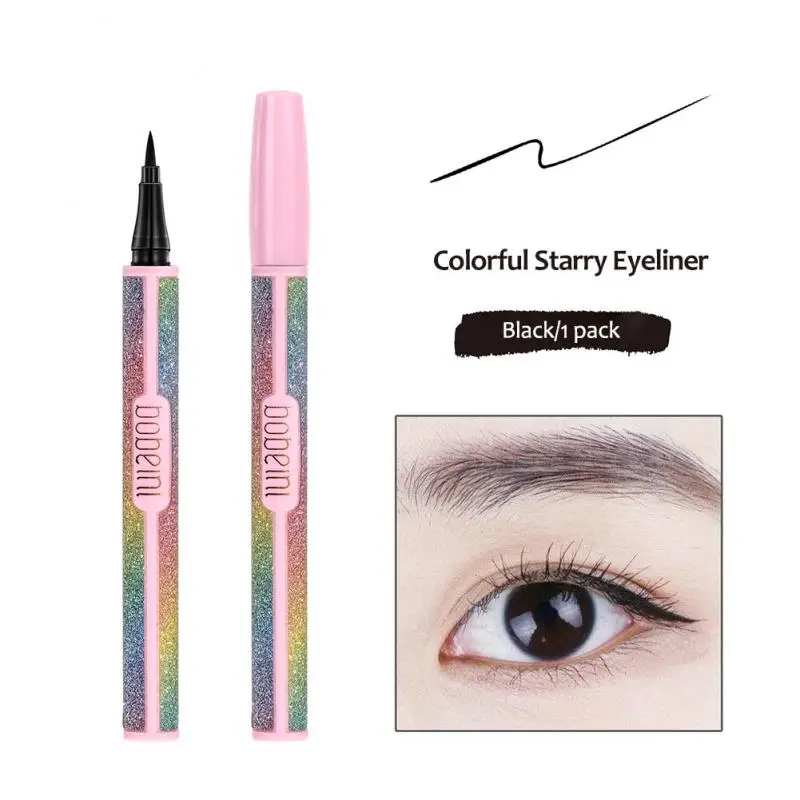 

Eyeliner Liquid Pen Soft Head Quick Dry Waterproof Long Lasting No Smudge Eyeliner Black Brown Eye Makeup Tools Beauty Cosmetic