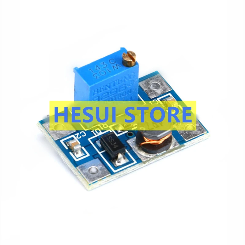 SX1308 Регулируемый Модуль бустера напряжения большой ток силовой модуль 2 А