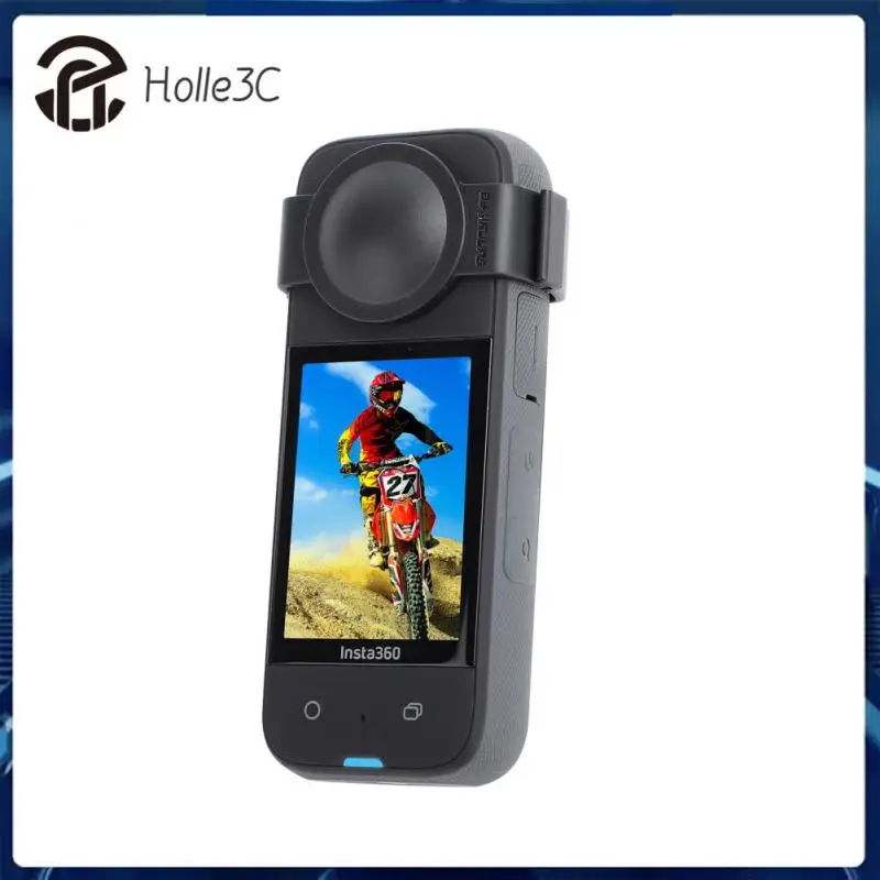 

Protective Cover Protector Lens Cap Silicone Case Protective Dustproof Case Anti-scratch For Insta360 X3 Camera Accessories