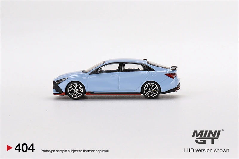

MINI GT 1:64 Elantra N Performance Blue LHD Model Car