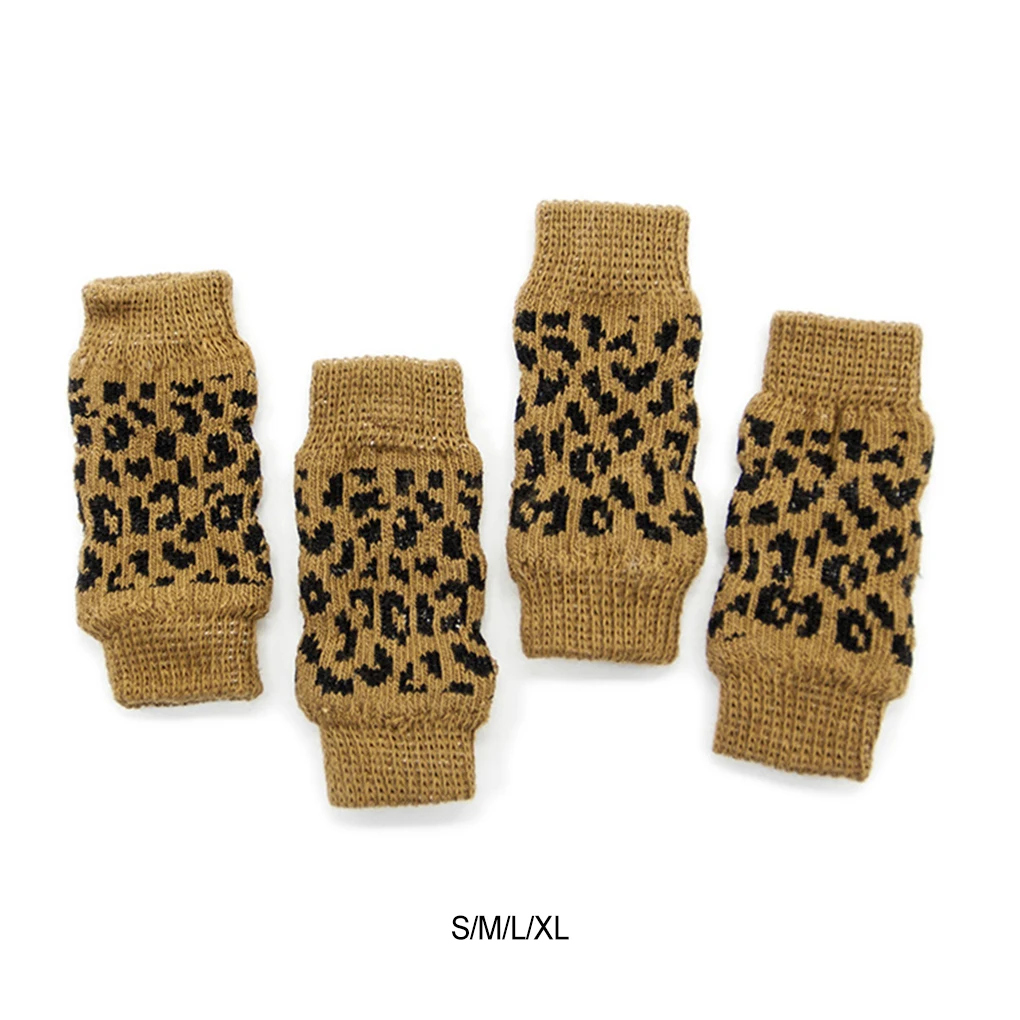 2a набор из 2 хлопковых защитных и теплых вязаных гольфов для ухода за собаками