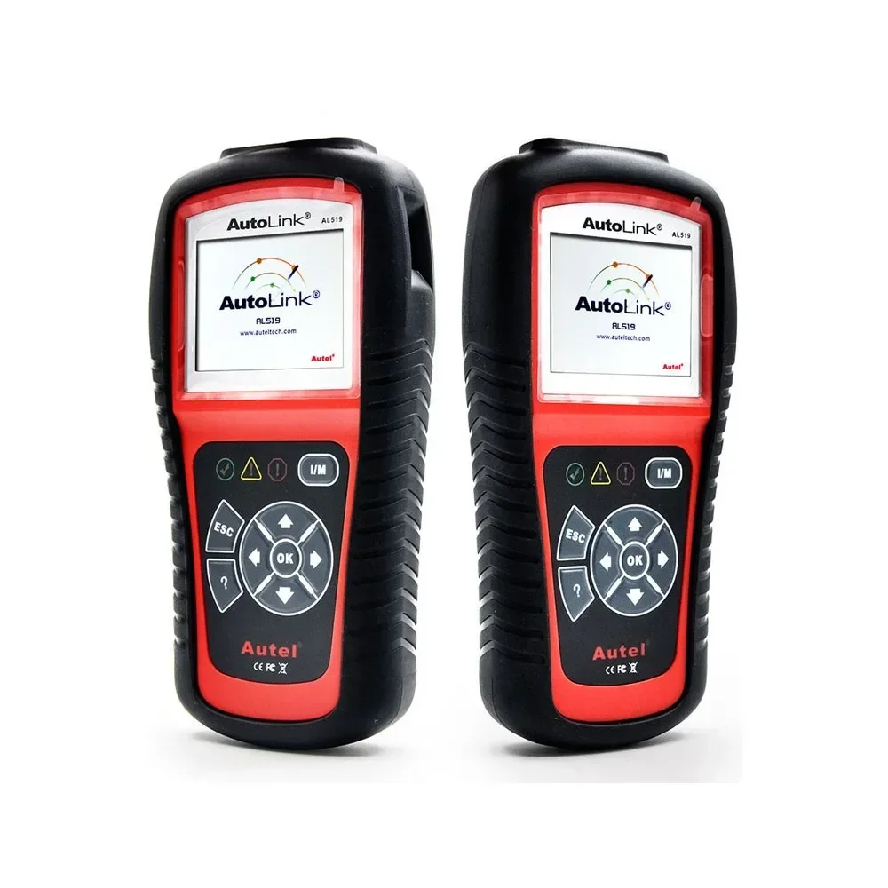 AUTEL AL519 100% оригинальный сканер OBD2 AutoLink считыватель неисправностей поддержка всех