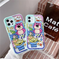 cute lovely cartoon bear phone case for iphone 13 12 11 pro max 8 7 plus x xs max xr se2020 phone cover cases