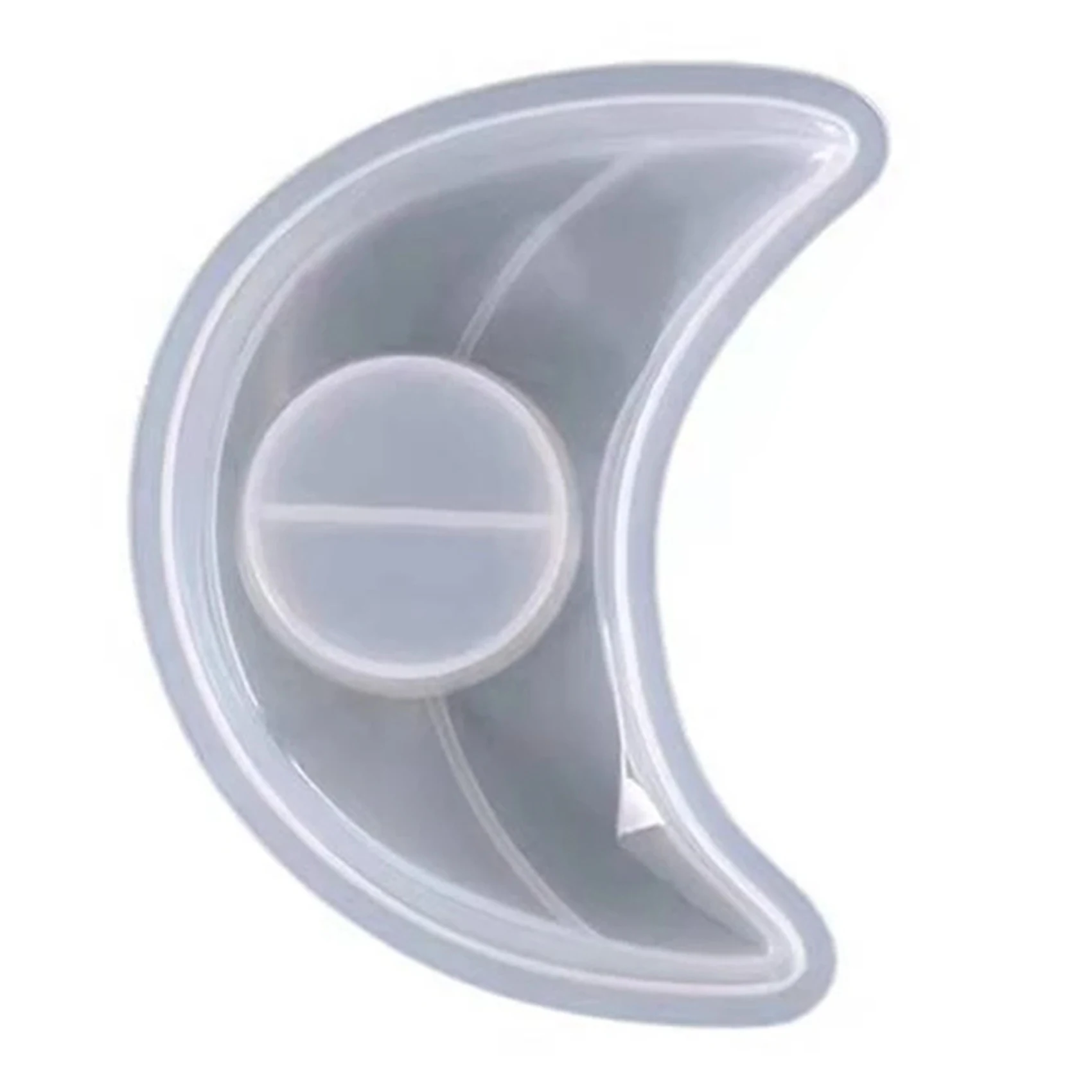 

Силиконовый подсвечник, форма для хранения «сделай сам», форма «Луна», кристалл, эпоксидная смола, литье, настольный инструмент