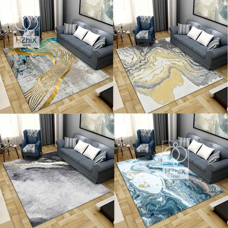 

Modern Light Luxury Living Room Large Area Carpet Decoration Office Lounge Rug Abstract for Bedroom Home Decor Nonslip Floor Mat