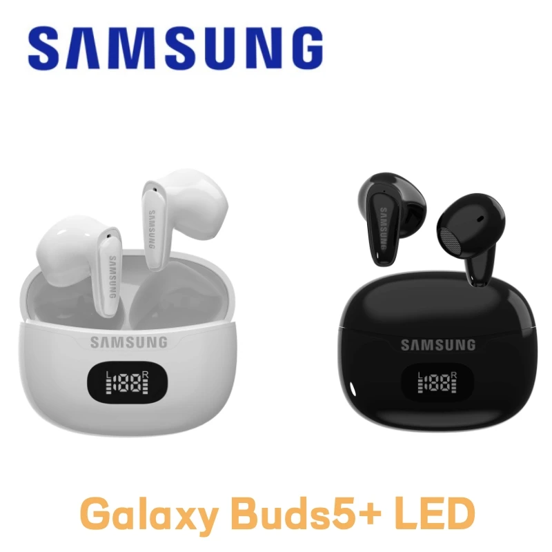 

HK version Original Samsung Galaxy Buds5+ LED Wireless Bluetooth earphone AKG sound effect sports music Earbud with mic