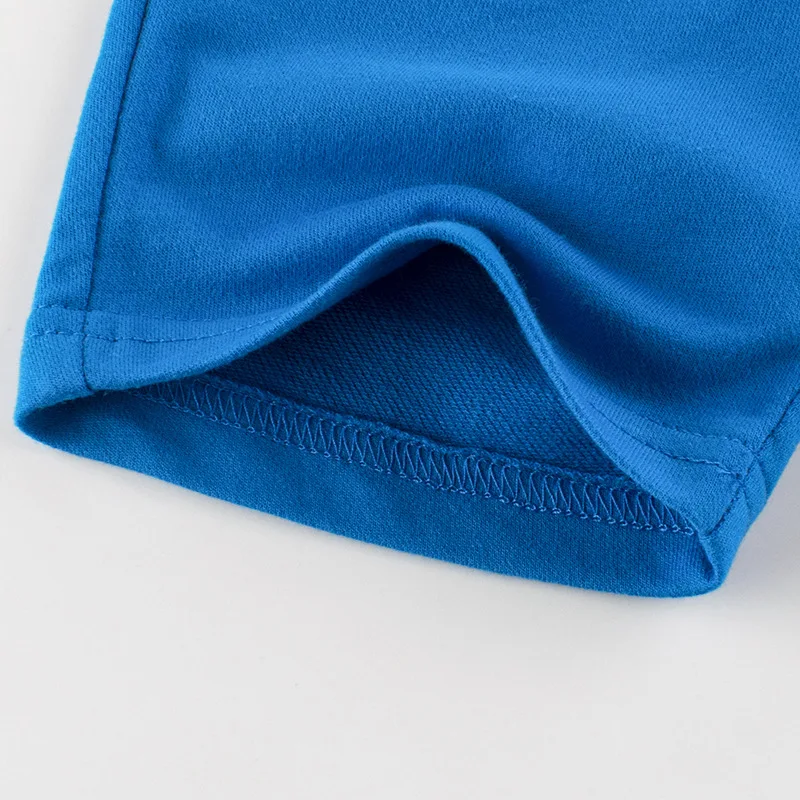 Коллекция 2023 года, Детские Летние Шорты хлопковые однотонные пляжные шорты с эластичной резинкой на талии для мальчиков и девочек, спортивные штаны трусики для малышей Одежда для детей возрастом от 9 лет