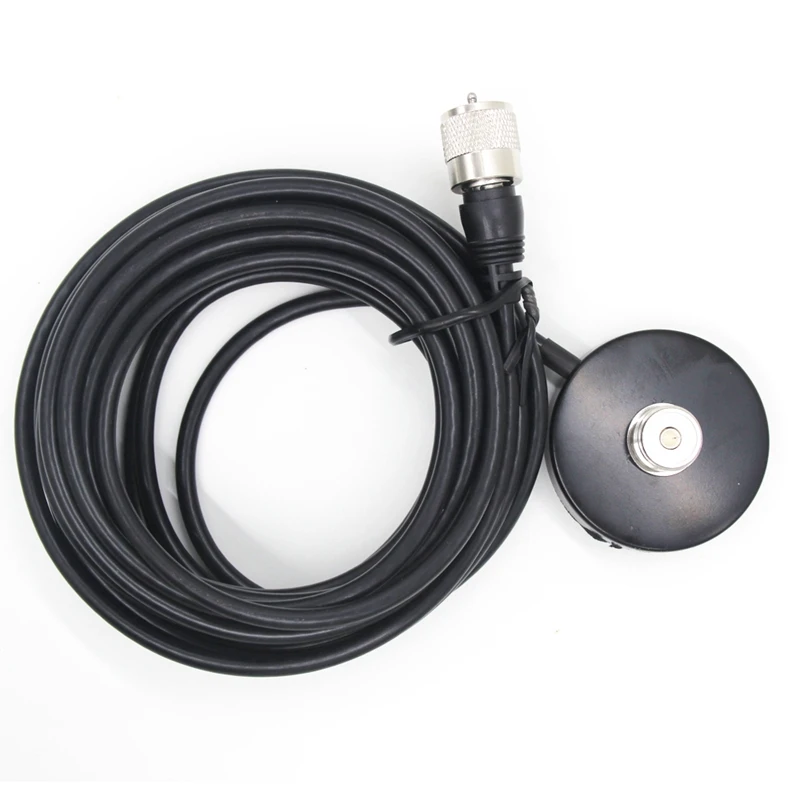 

Mini Dual Band VHF UHF HH-N2RS Antenna with 5M RG316 Cable for Car Vehicle Mobile Radio QYT TYT