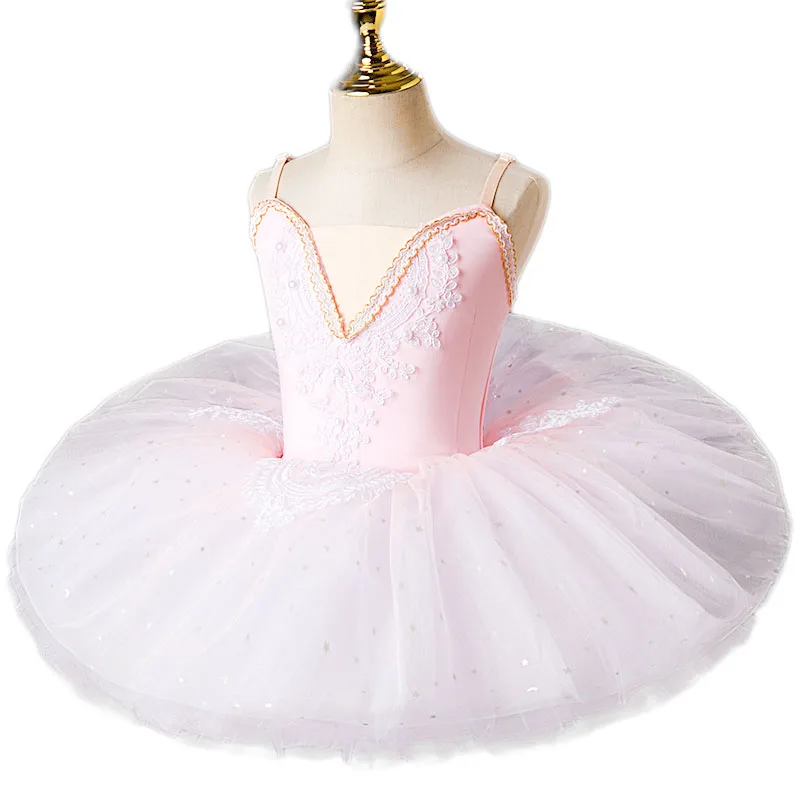 Профессиональная балетная пачка, Белый лебедь, озер, костюм для девочек, детское балетное платье, детское балетное платье, балетная пачка для девочек