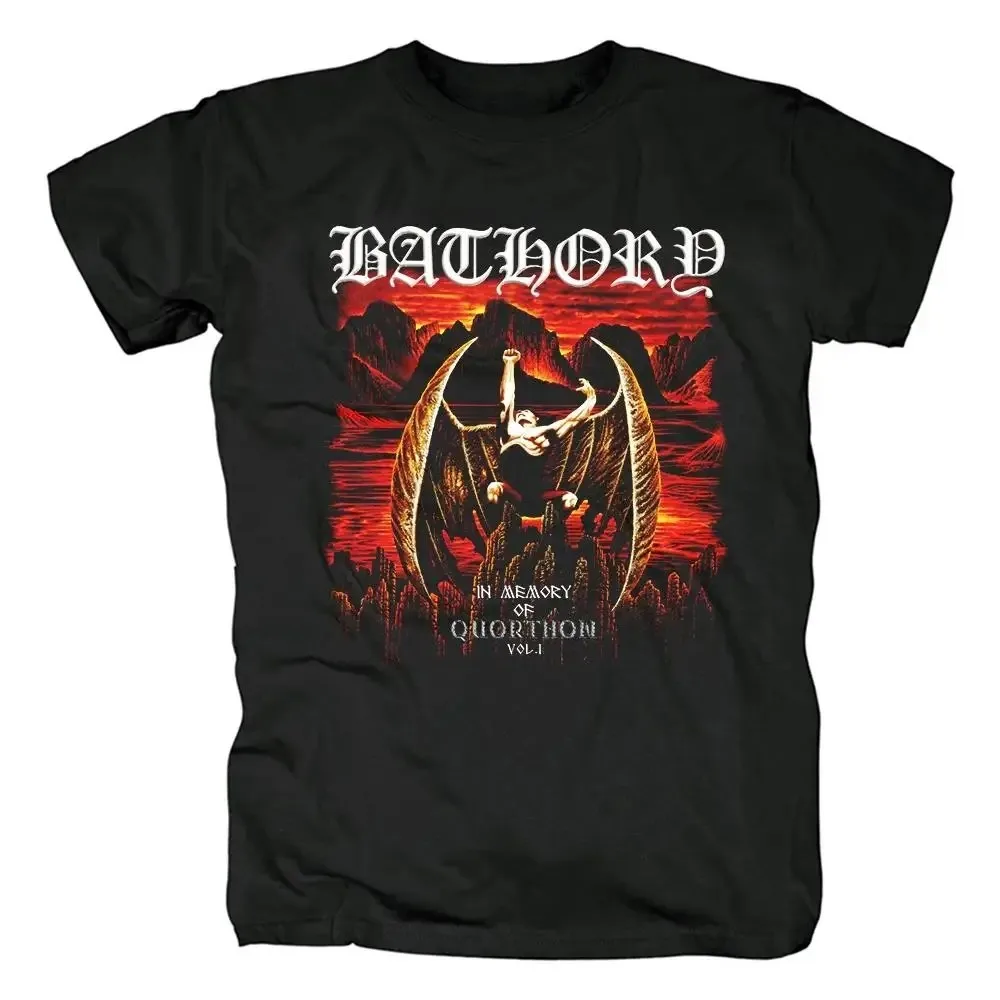 Футболка Bathory Black Metal Venom для мужчин и женщин в стиле хип-хоп уличная одежда с