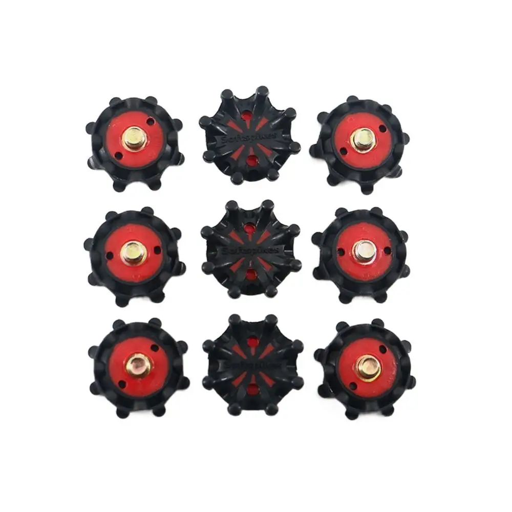 

14pcs Golf Shoe Spikes High Hardness Stable Outdoor Flexible Sports Training Aids Cleat Screw Fast Twisted Replacement Parts
