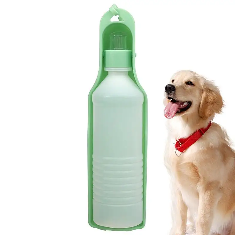 

Dog Walking Travel Bottle Pet Travel Water Dispenser Portable Pet Outdoor Drinking Bowl Leakproof Dog Walking Accessories For