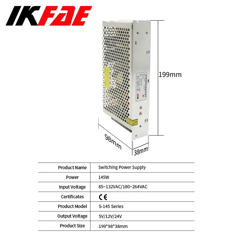 Регулируемый импульсный источник питания SMPS защита от перенапряжения