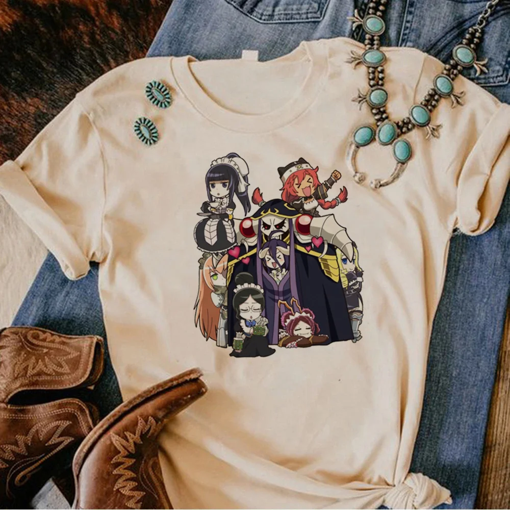 

Overlord Tee women graphic funny t shirt female comic clothing