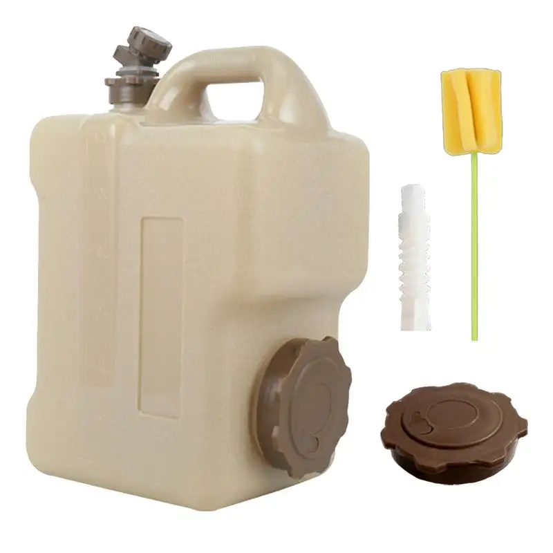 

Portable Water Storage Containers 10L/12L Water Containers Jug With Hose Drinking Water Storage Cube With Extension Hose Sealing