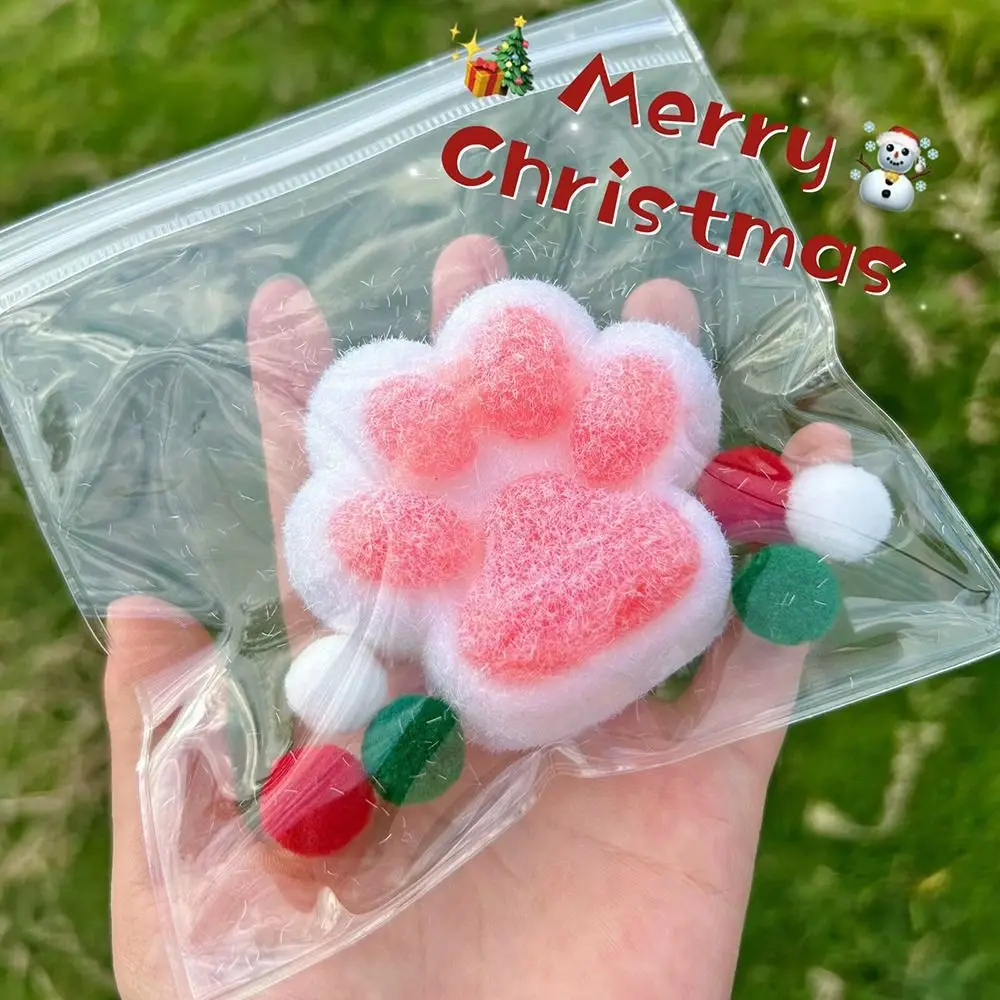 Новинка мягкая игрушка для сжимания медленный отскок кошачья лапа