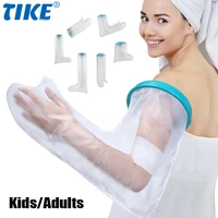 tike waterproof adults kids leg foot arm hand shower cover for shower watertight seal keep wound and bandage dry 100 reusable