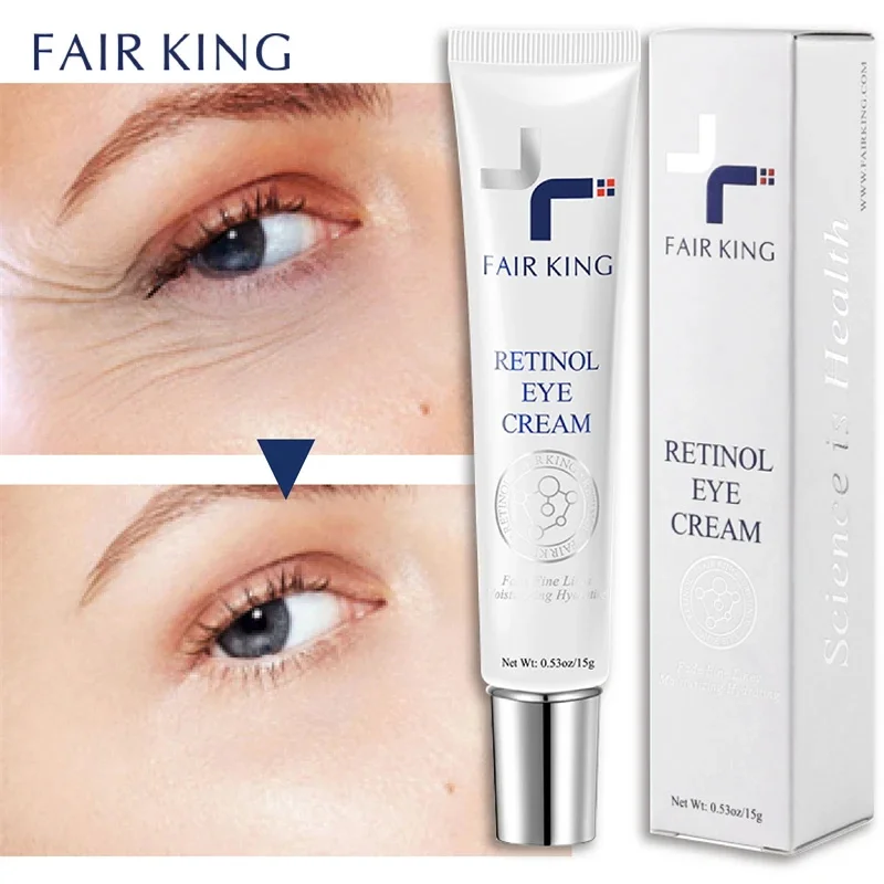 

Retinol Anti Aging Eye Cream Remover Firming Lifting Dark Circles Fades Eye Socket Fine Lines Against Puffiness Repair Eye Care