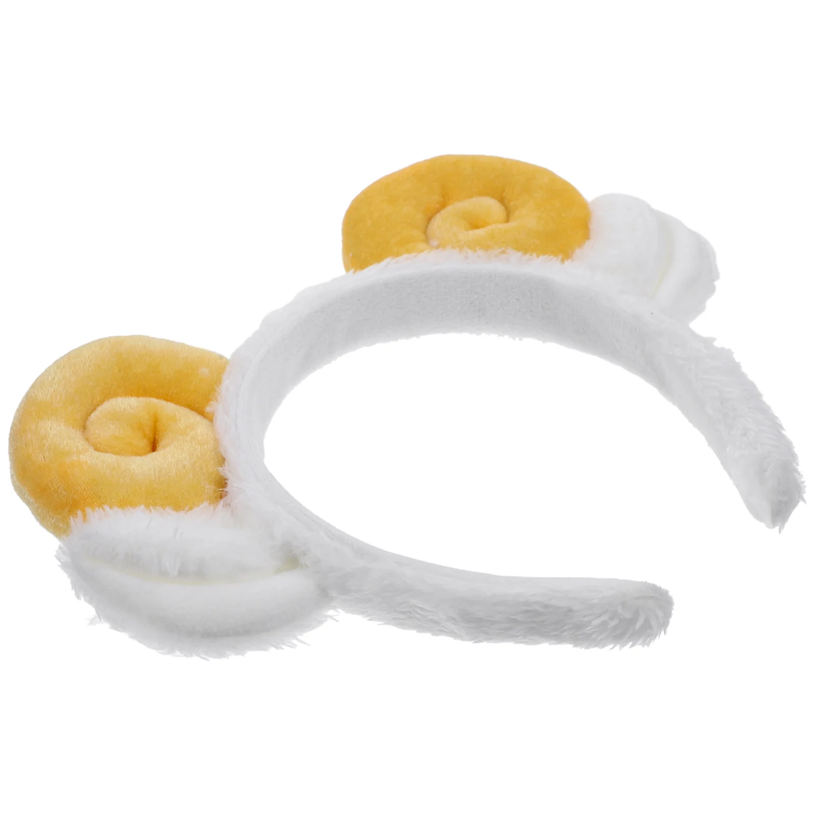 

Sheep Ears Headband Plush Headband Hair Hoops Decorative Headband Party Favors Decoration Costume Hair Bands for Party ( Yellow