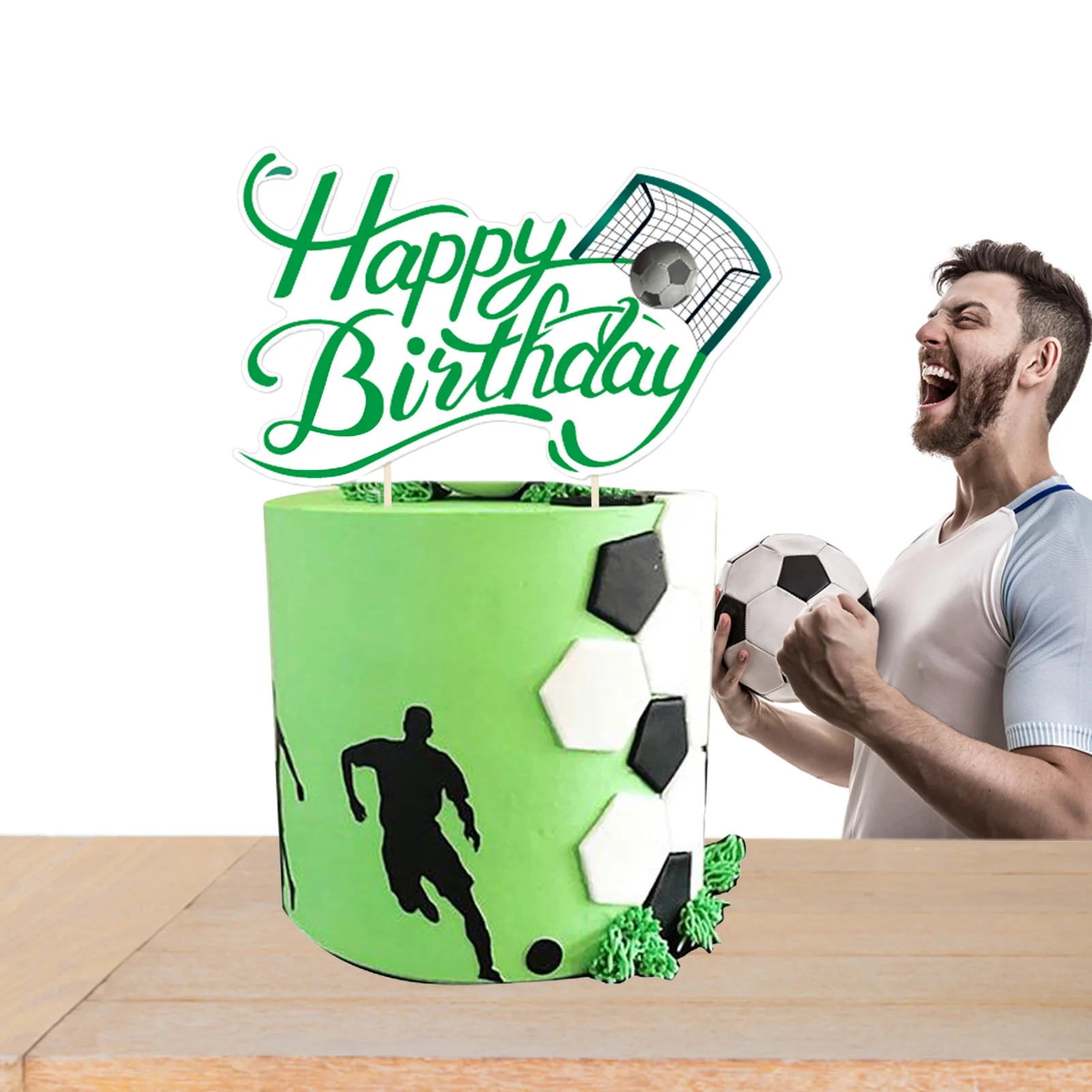

Soccer Happy Birthday Banner Soccer Theme Happy Birthday Bunting Sign Soccer Party Decorations Happy Birthday Banner And Cupcake