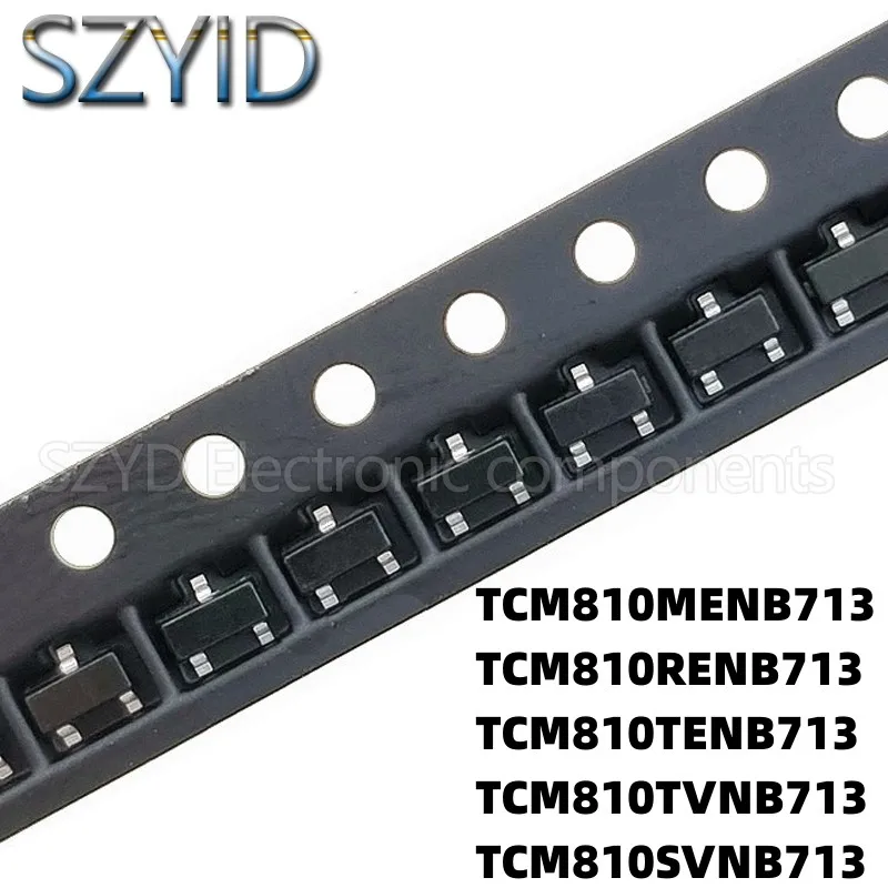

100PCS SOT23 TCM810MENB713 TCM810RENB713 TCM810TENB713 TCM810TVNB713 TCM810SVNB713