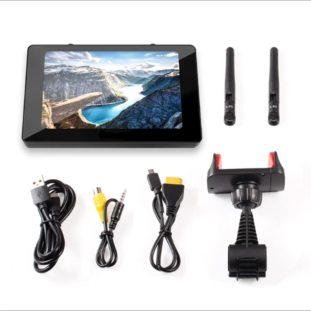 5,8 GHz 40CH 5 Inch FPV беспилотный монитор с приемником разнесенных сигналов 5,8G (5-дюймовый монитор FPV) (art.: 3920c8a511635) - 3920c8a511635