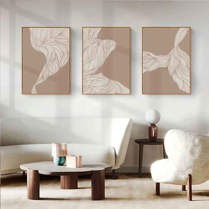 

Современная Абстрактная живопись, полосатая графическая Картина на холсте для гостиной, Фоновая Печать, абстрактная живопись, линия, эстетический плакат