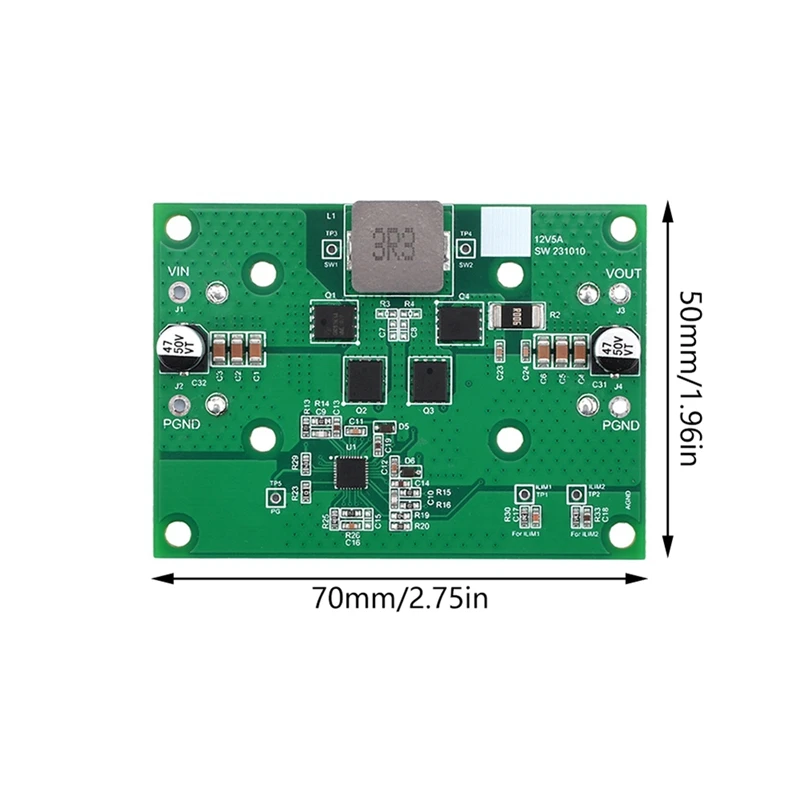 1 шт. 5 А Φ Step Up Power Module 5-15V To 12V