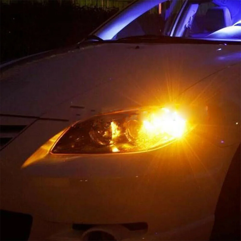 

10PCS Clear Glass Turn Signal Stop Brake Tail Light Bulbs Daytime Running Lights Tail Bulbs T20 7443 1891 21/5W