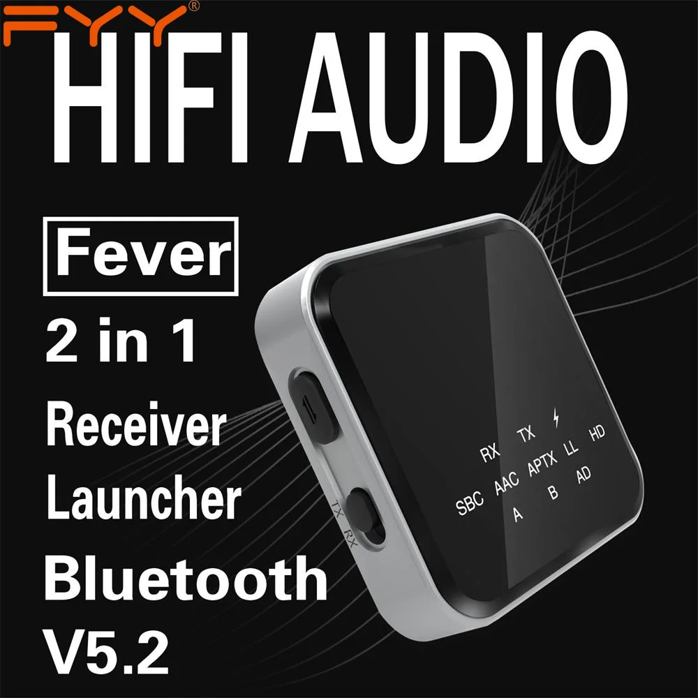 

Лидер продаж, беспроводной адаптер 2 в 1 Bluetooth 5,2, передатчик режима TX RX, приемник Aptx LL HD 3,5 мм, AUX-разъем, беспроводной адаптер для автомобильног...