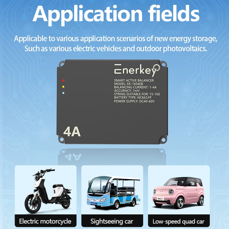 Литий-ионная батарея EnerKey 2-4A Smart Active Balancer2S~16S