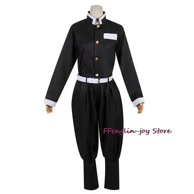 Аниме Rengoku Kyoujurou Косплей Униформа Кимоно Костюм Хэллоуин Карнавал Рождественская