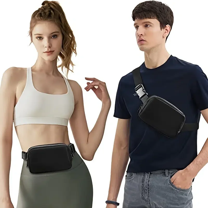 

Outdoor Sports Belt Bag Waterproof Zipper Mobile Phone Bag Chest Bag Outdoor Sports Accessories