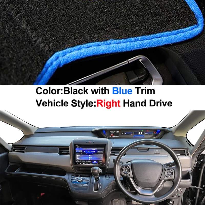 

Чехол на приборную панель автомобиля, коврик для приборной панели, накидка на ковер для Honda Freed GB 2016-20233, солнцезащитный козырек, автоматический внутренний защитный коврик 2022 2021