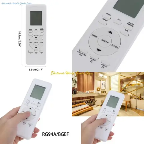 Пульт дистанционного управления кондиционером ALITER для RG94A/BGEF