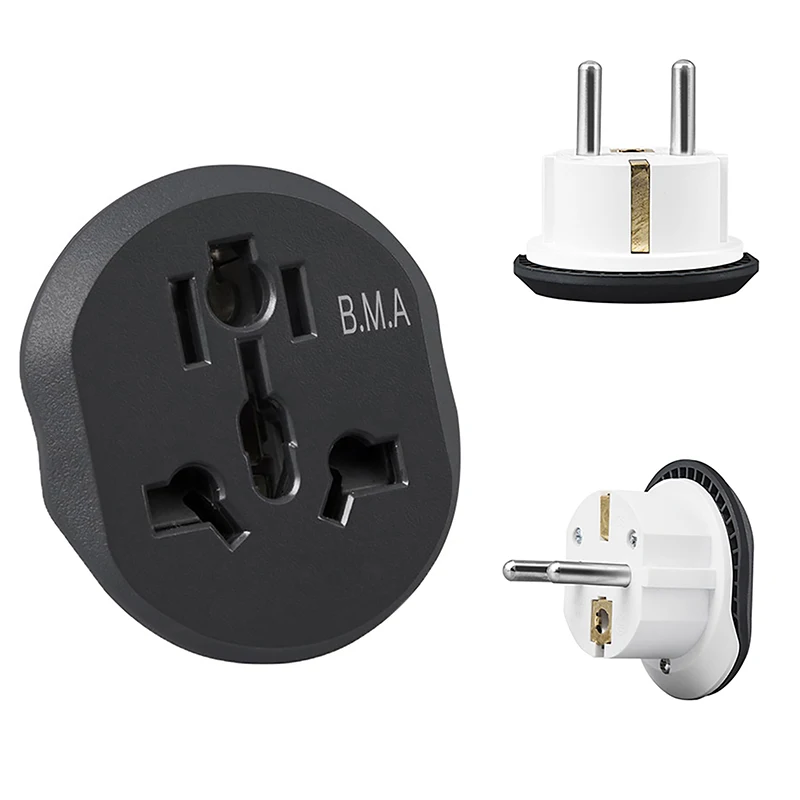 

EU RU DE FR UK US AU Plug Converter Travel Plug Portable Charging Adapter Mobile Socket With Safety Valve Power Socket
