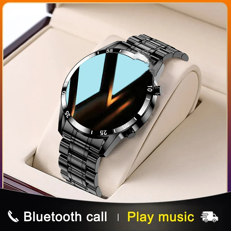 

LIGE 2021 New Smart Watch Men Heart Rate Blood Pressure Information Reminder Sport Waterproof Smart Watch for Android IOS Phone