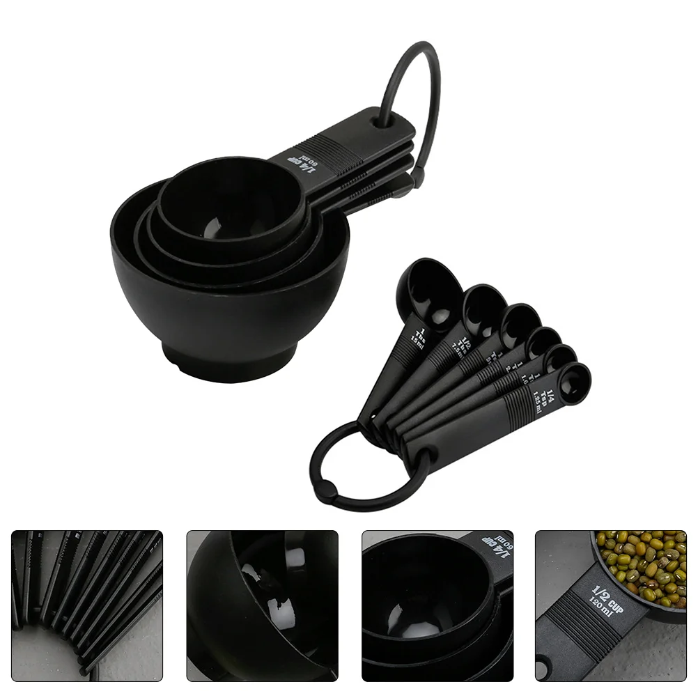 

1 Set Measuring Spoons Plastic Metering Spoons Measuring Cups Spoons with Scale