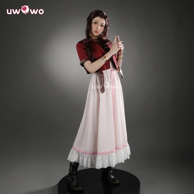 Костюм для косплея из серии UWOWO Collab: Finall Fantasyy 7 rewearh FF- Aerithh