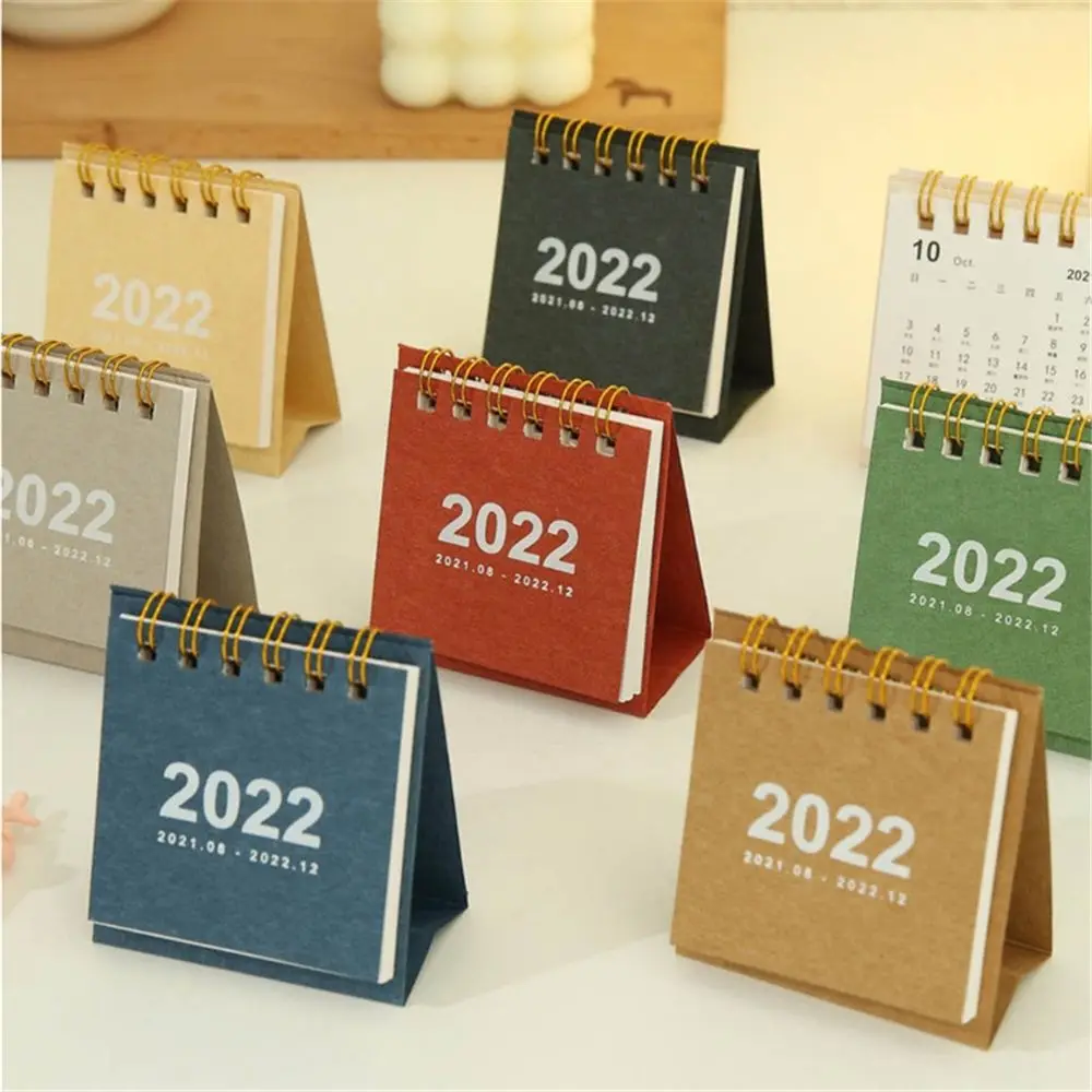

School Agenda Planner Daily Scheduler 2022 Calendar Desktop Table
