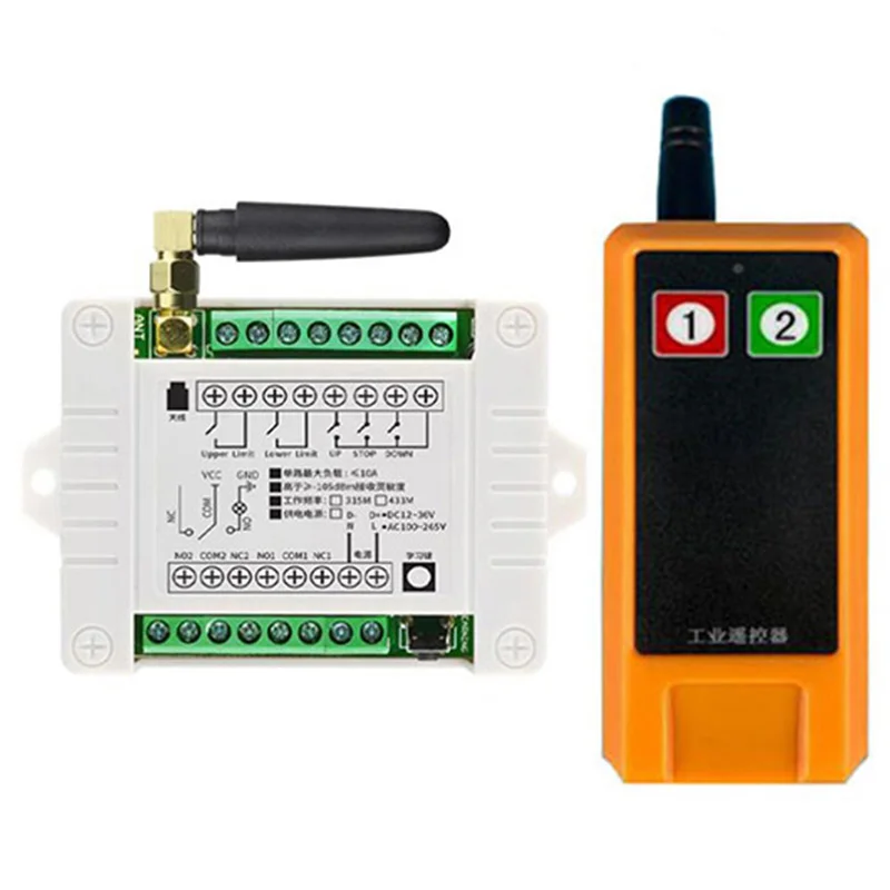 12 В постоянного тока 24 36 2 канала беспроводное релейное выходное радио