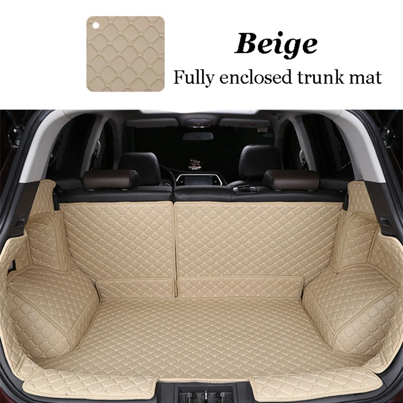 

Customized car trunk mat for Renault Koleos 2014 2015 2016 Waterproof leather floor mats