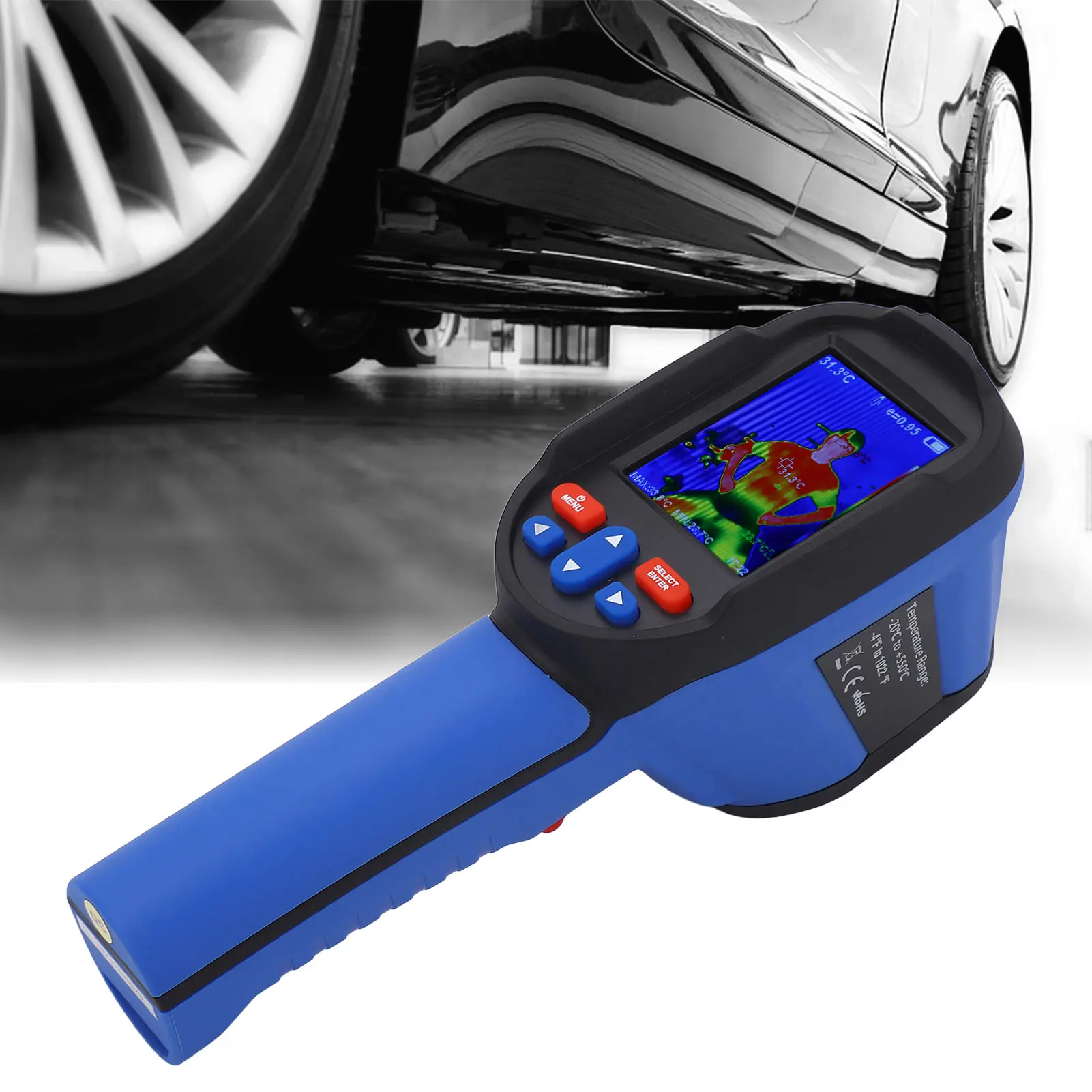 Тепловизор Инфракрасная камера 2 8-дюймовый цветной TFT-экран от 20 ℃ до 550 Ручной