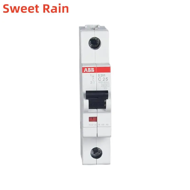 S200 S201 диапазон 1P миниатюрный автоматический выключатель C Type MCB 1 2 3 4 6 10 16 20 25 32 40 50