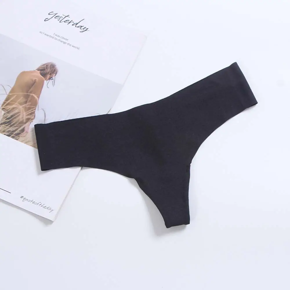 Дышащие простые без следов розовые спортивные стринги с буквами сексуальные